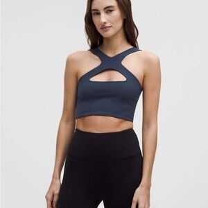 Lululemon Bend This Scoop and Cross Sports Bra